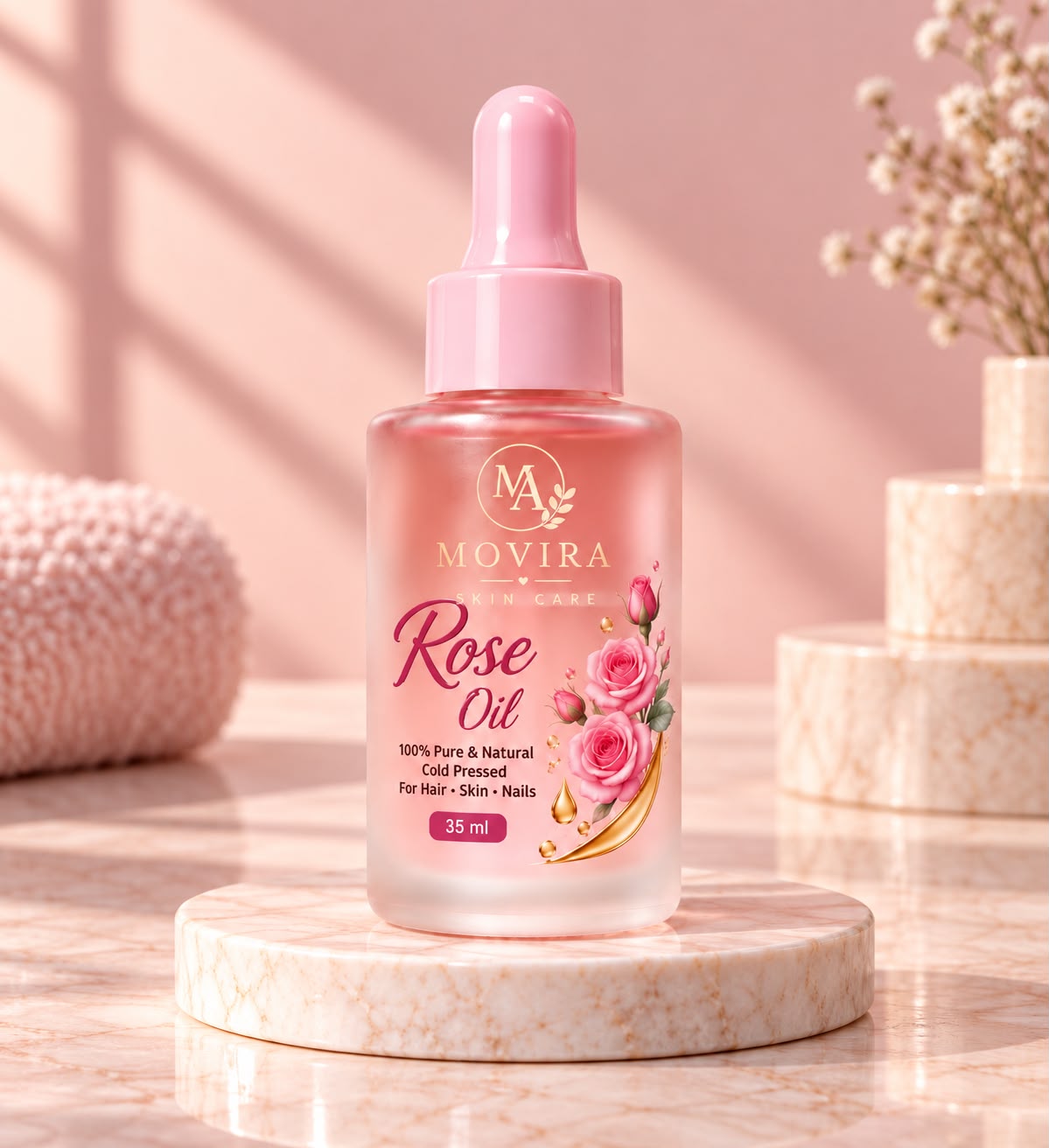 Movira Pure Oil 35 ML - Rose Oil