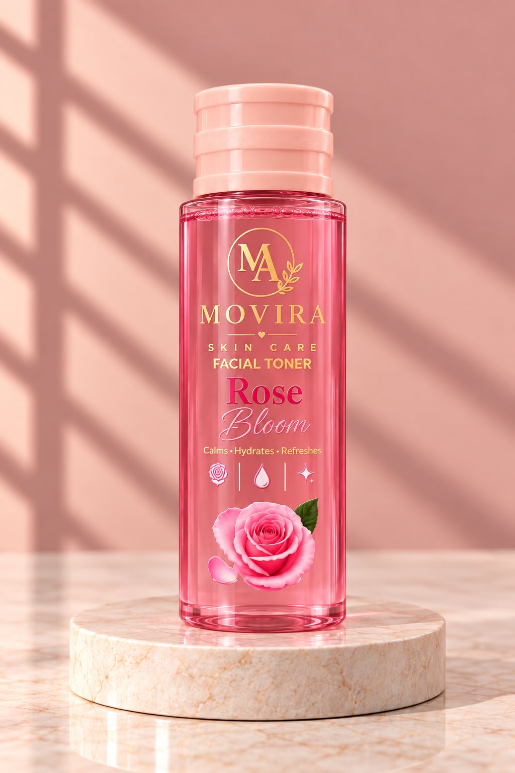 Movira Toner Rose Bloom 120 ML - Rose Bloom